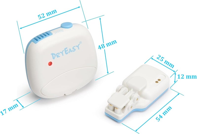 DRYEASY Pro Wireless Bedwetting Alarm with New Improved Sensor, 6 Selectable Sounds, Volume Control, Strong Vibration and Compact Design for Overcoming Bedwetting - Image 3